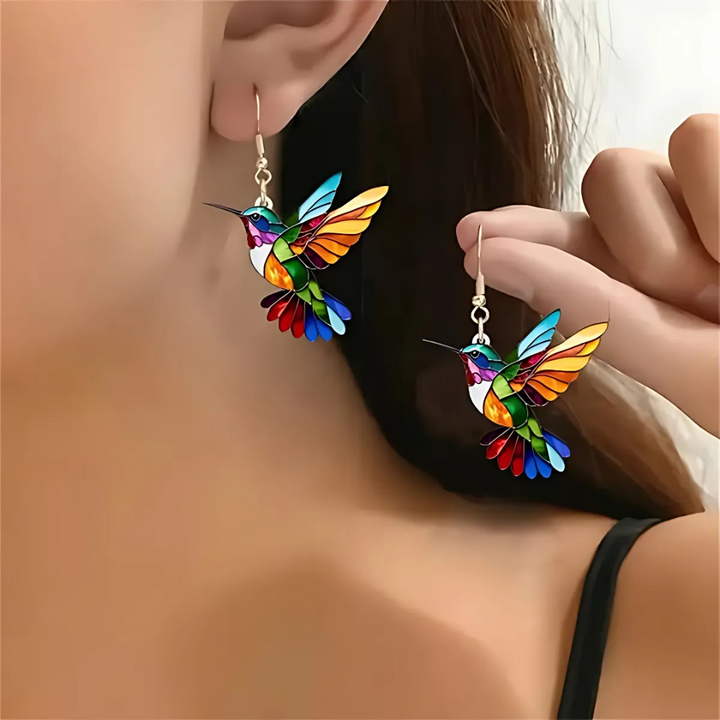 Beautiful Hummingbird Necklace with Bonus Earrings – Limited Time Offer 2