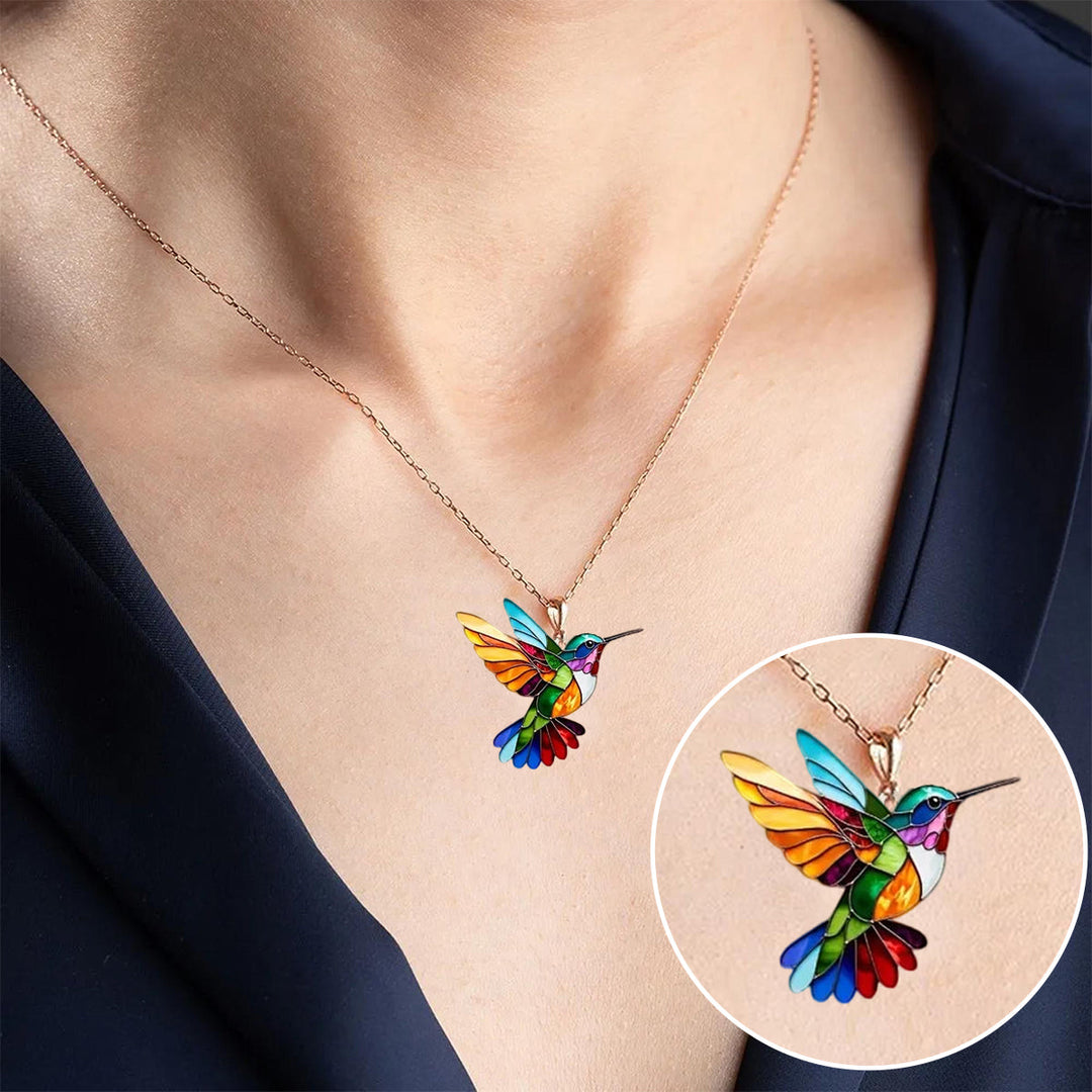 Beautiful Hummingbird Necklace with Bonus Earrings – Limited Time Offer 3