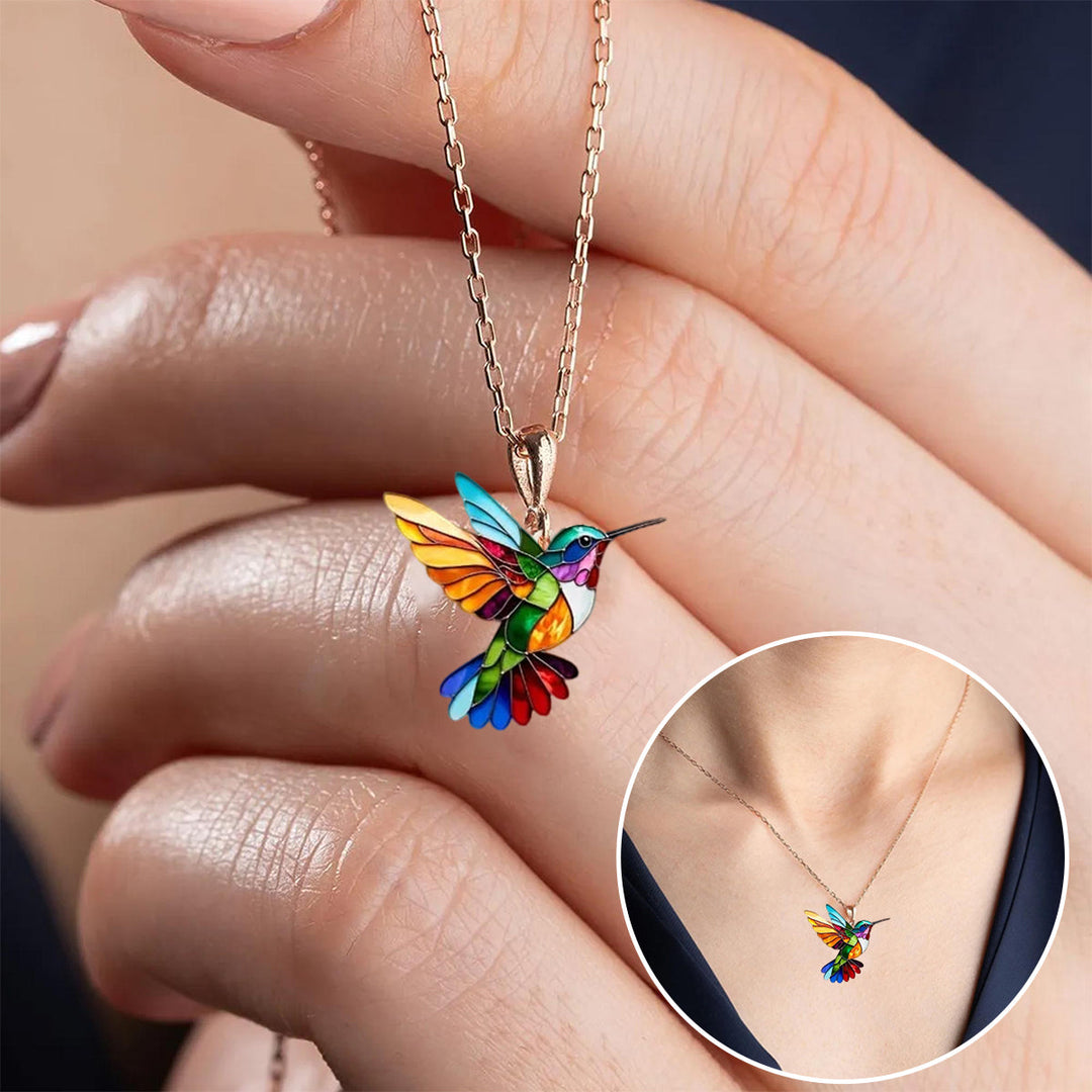 Beautiful Hummingbird Necklace with Bonus Earrings – Limited Time Offer 4
