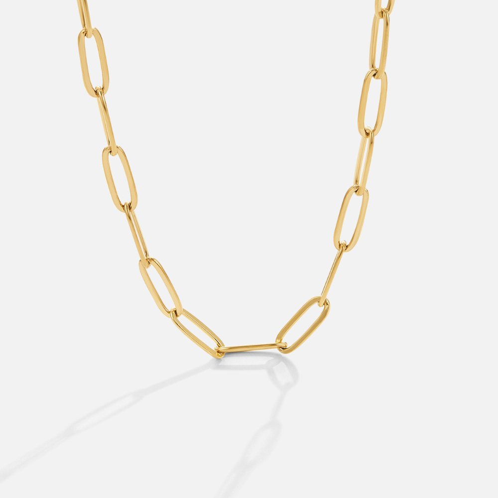 Clip Gold Necklace 0