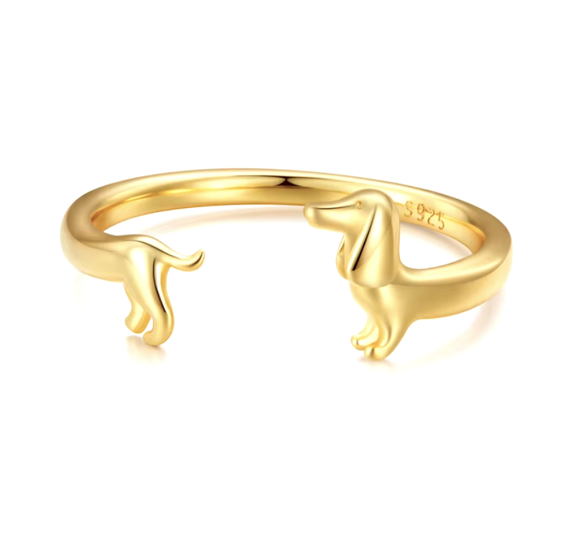 Dachshund Wrap Ring - For The Love Of Your Pup 1