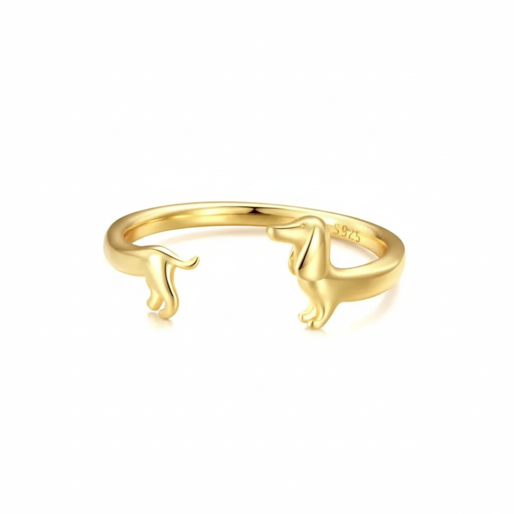 Dachshund Wrap Ring 0