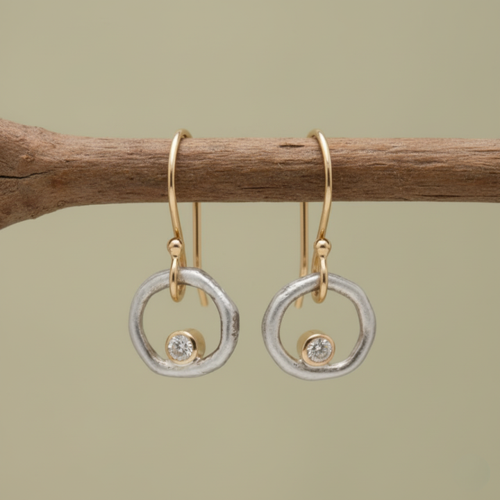 Laura Vintage Zirconia Earrings 1