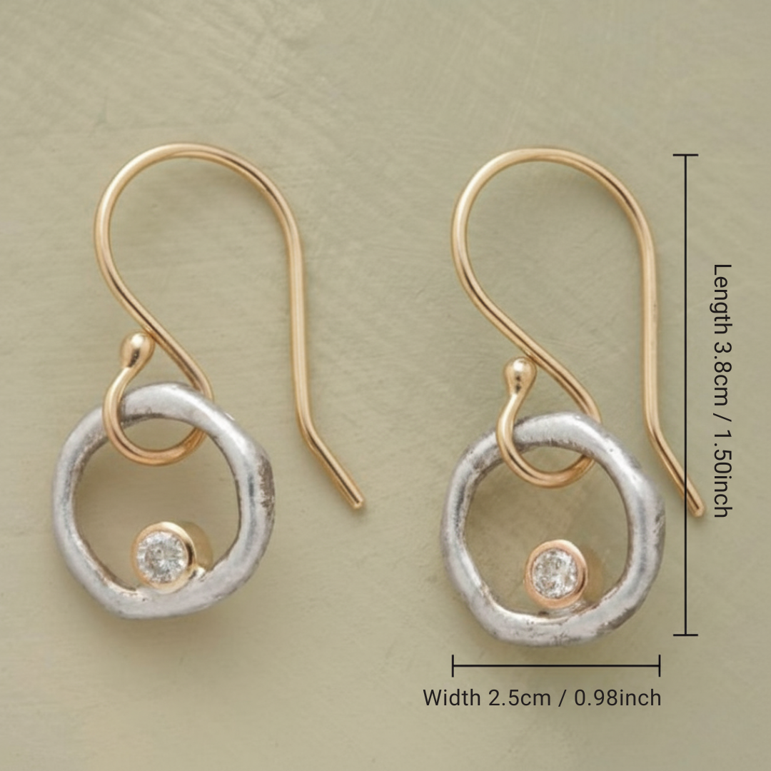 Laura Vintage Zirconia Earrings 2