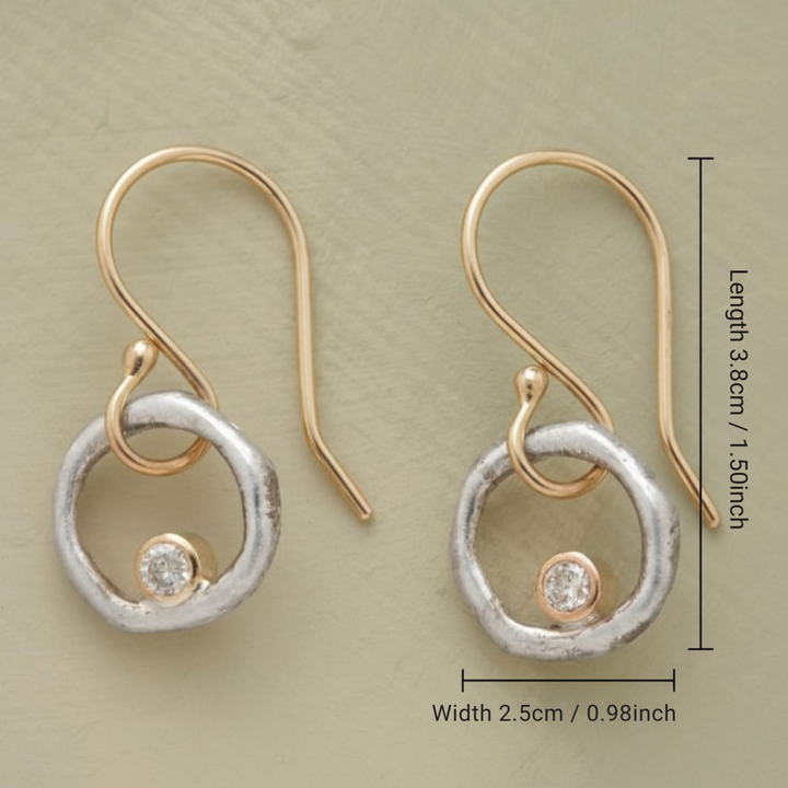 Laura Vintage Zirconia Earrings 2