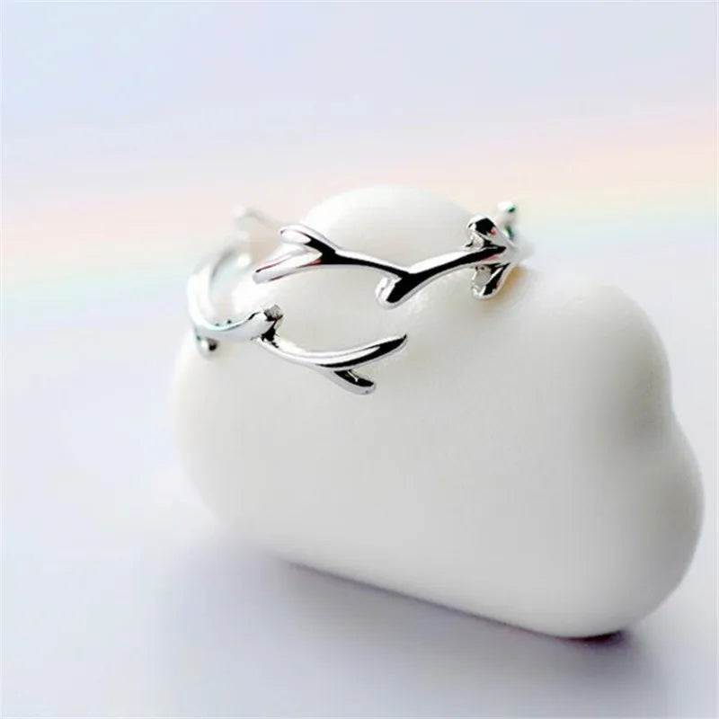 Sterling Silver Branch Ring 1