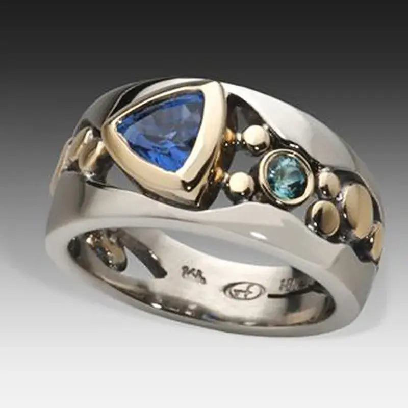 Vintage Blue Ring 0