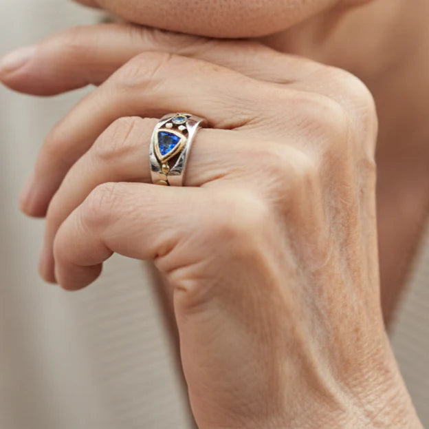 Vintage Blue Ring 1