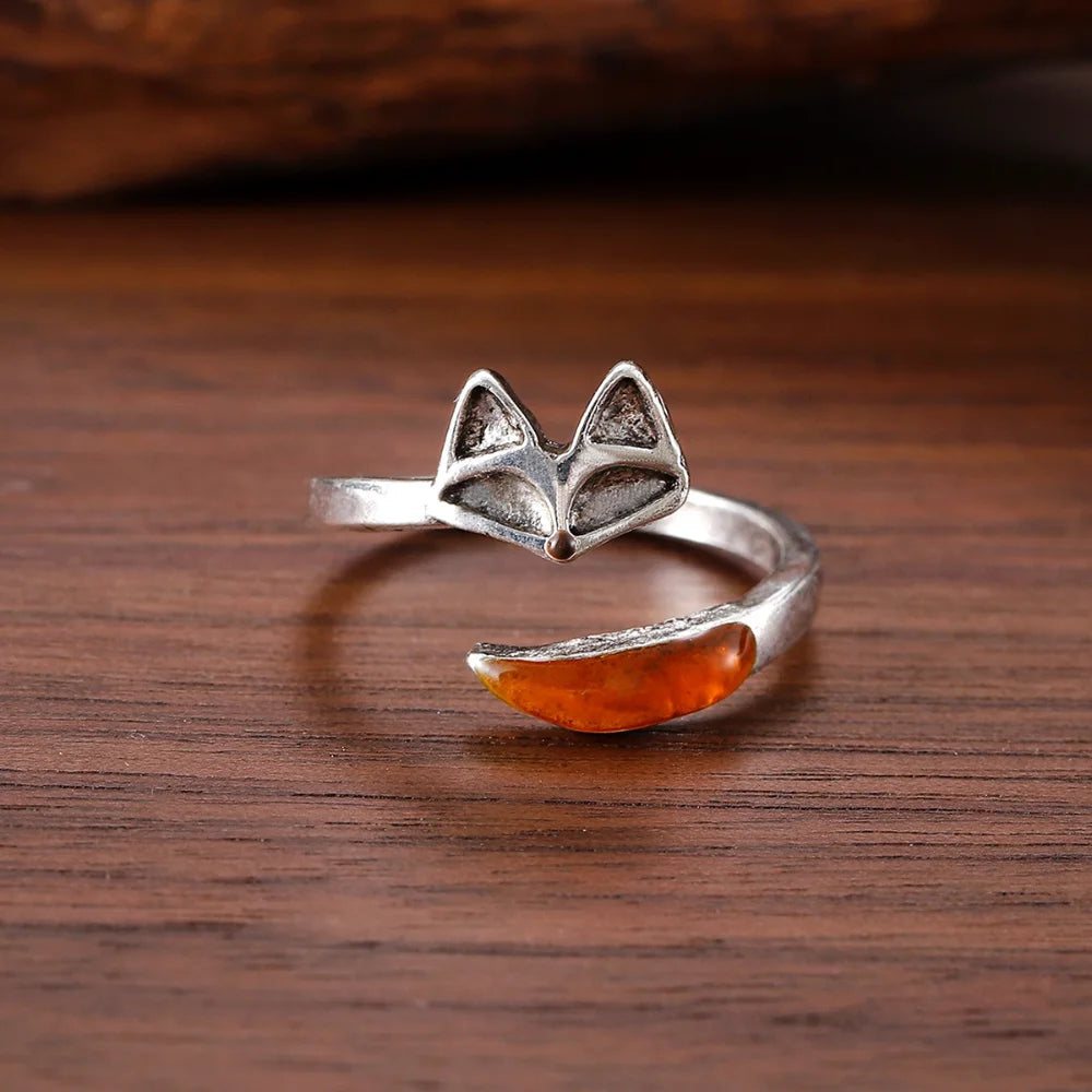 Vintage Fox Spirit Ring 1